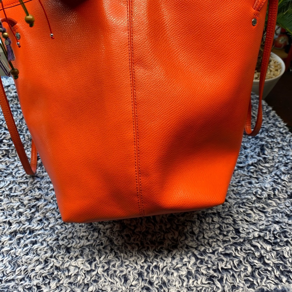 Orange coach tote - Picture 11 of 11